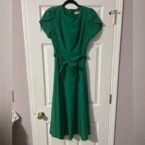 Calvin Klein Green Midi Dress